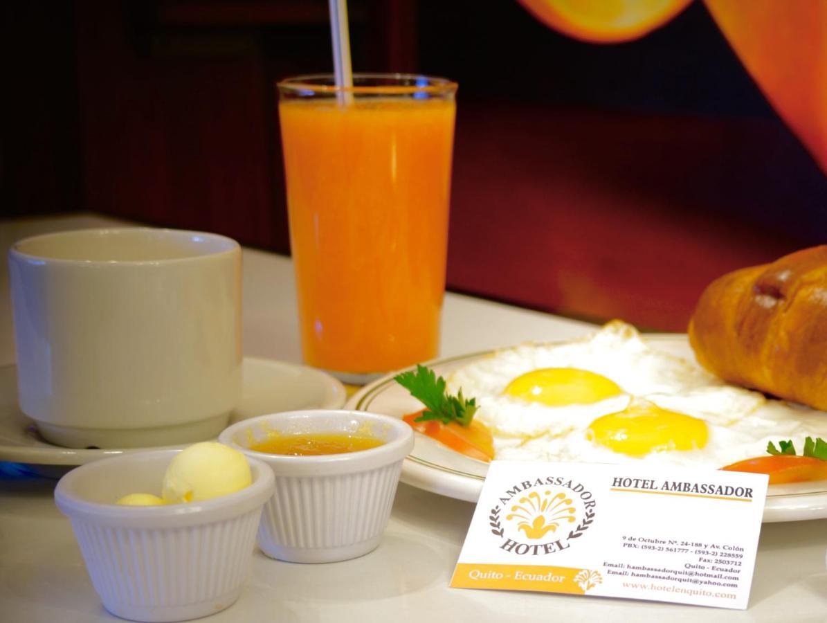 Hotel Ambassador Quito Zewnętrze zdjęcie